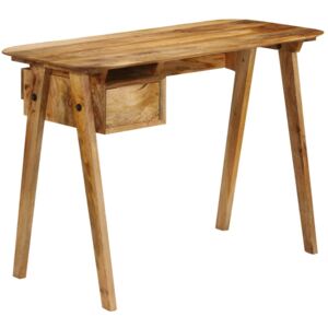 VidaXL Pisaći stol od masivnog drva manga 110 x 50 x 76 cm