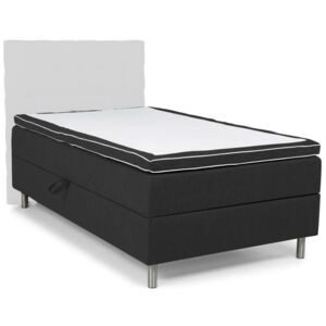 Boxspring krevet VEZ8 Tamno sivo 140 x 200 cm