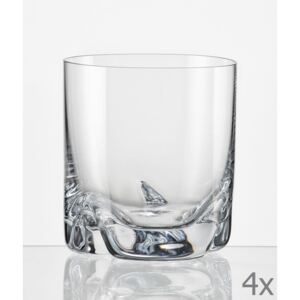 Komplet od 4 čaše za viski Crystalex Bar-trio, 280 ml