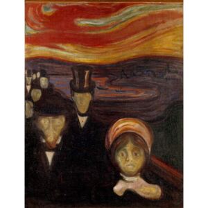 Munch, Edvard - The anxiety Reprodukcija umjetnosti
