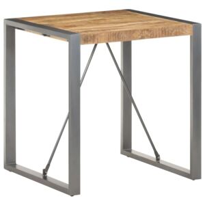 VidaXL Blagovaonski stol 70 x 70 x 75 cm od masivnog grubog drva manga