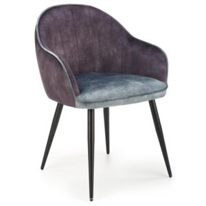 Stolica H3015 Siva + plava