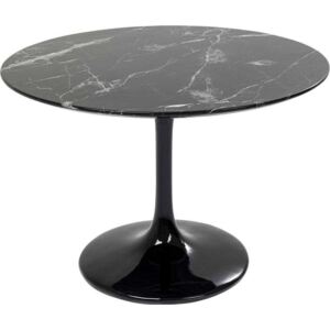 Stol Solo Marble Black 110x110x75.5 h cm