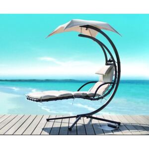 Viseća ležaljka za plažu i sunčanje s jastukom i sjenilom - Valencia Dream