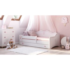 Dječji krevetić Vstyle Admire ADDJK329 Bijela i ružičasta