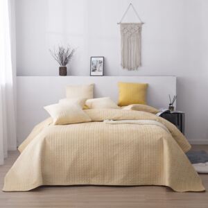Luksuzni prekrivač za krevet MOXIE marelica boja 200 x 220