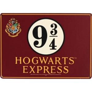Harry Potter - Hogwarts Express Metalni znak, (21 x 15 cm)