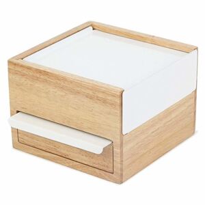 Kutija za nakit Liliane - Prirodni / bijela