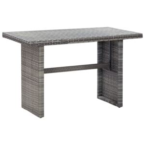 VidaXL Vrtni stol antracit 110 x 60 x 67 cm od poliratana
