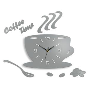 Zidni satovi COFFE TIME 3D STONE GRAY HMCNH045-stonegray