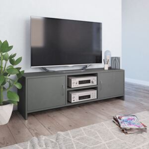 VidaXL TV ormarić od iverice sivi 120 x 30 x 37,5 cm
