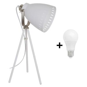 Solight WA002-W - LED stolna lampa MILANO 1xE27/8W/230V bijela 52cm