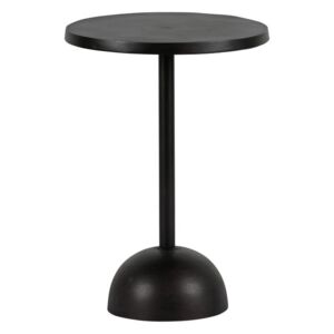 Crni pomoćni stol BePureHome Tack, ø 40 cm