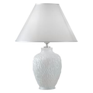 Kolarz A1340.70 - Stolna lampa CHIARA 1xE27/100W/230V bijela pr. 30 cm