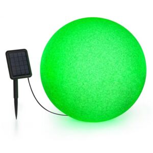 Blumfeldt Shinestone Solar 50, kuglasta svjetiljka, solarna ploča, Ø 50 cm, RGB-LED, IP68, baterija