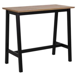 Barski stol NJ1876 Divlja hrast + crna
