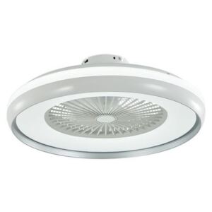 LED Stropna svjetiljka s ventilatorom LED/45W/230V siva + DU