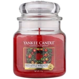 Yankee Candle Red Apple Wreath mirisna svijeća Classic mala 411 g