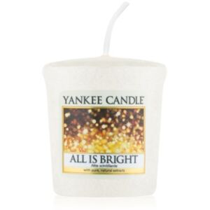 Yankee Candle All is Bright mala mirisna svijeća bez staklene posude 49 g