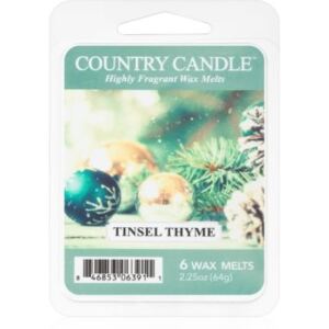 Country Candle Tinsel Thyme vosak za aroma lampu 64 g