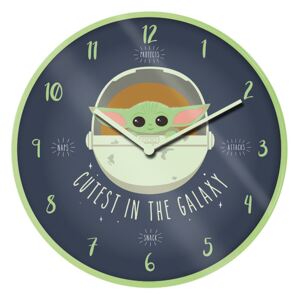 Clock Star Wars: The Mandalorian - The Cutest in the Galaxy