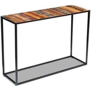 VidaXL Konzolni stol od Masivnog Obnovljenog Drveta 110x35x76 cm