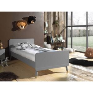 Dětská postel VIPACK FURNITURE Billy grey siva 200x90 cm