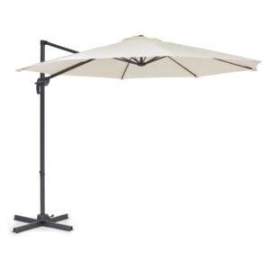 Blumfeldt Belo Horizonte, suncobran, 292 cm, poliester, UV 30, vodootporan, krem