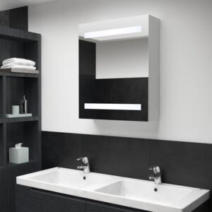 VidaXL LED kupaonski ormarić s ogledalom 50 x 14 x 60 cm