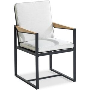 Vrtna stolica VG5171 Crna + bijela