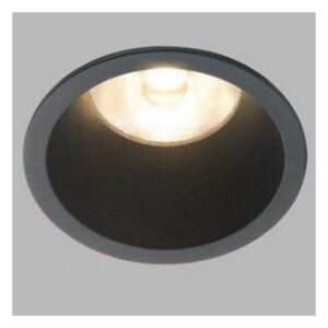 LED2 - LED Reflektorska uvučena svjetiljka RAY LED/10W/230V crna IP44