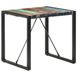 VidaXL Blagovaonski stol 80 x 80 x 75 cm od masivnog obnovljenog drva
