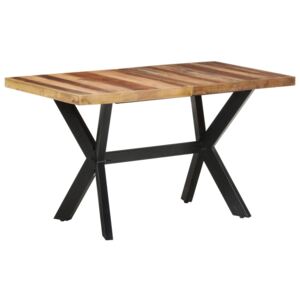 VidaXL Blagovaonski stol 140 x 70 x 75 cm od masivnog drva i šišama