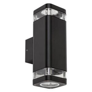 Rabalux - Vanjska zidna svjetiljka 2xGU10/25W/230V IP44 crna