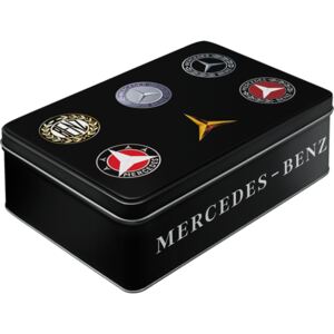 Buvu Metalna doza ravna - Mercedes-Benz Logo Evolution