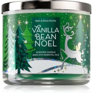 Bath & Body Works Vanilla Bean Noel mirisna svijeća s esencijalnim uljem I. 411 g