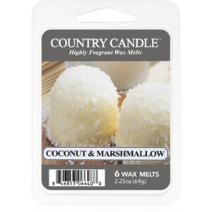Country Candle Coconut & Marshmallow vosak za aroma lampu 64 g
