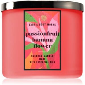 Bath & Body Works Passionfruit & Banana Flower mirisna svijeća 411 g