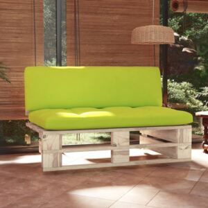 VidaXL Vrtna srednja sofa od paleta od impregnirane borovine