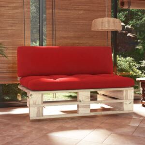 VidaXL Vrtna srednja sofa od paleta od impregnirane borovine