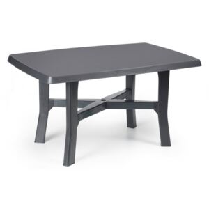 Rodano vrtni stol 138x88x72cm crni (antracit)