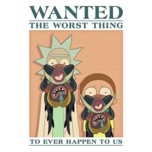 Poster Rick & Morty - Wanted