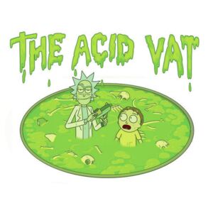Poster Rick & Morty - The acid vat