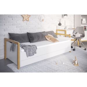 Dětská postel Ourbaby Viktor sofa bed prirodni bijela 180x80 cm