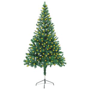 VidaXL Umjetno božićno drvce LED sa stalkom 150 cm 380 grana