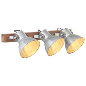 VidaXL Industrijska zidna svjetiljka srebrna 65 x 25 cm E27