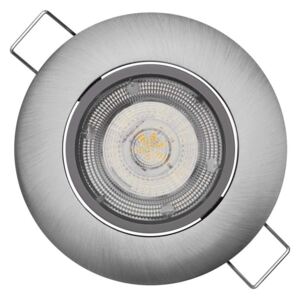 LED Ugradna svjetiljka EXCLUSIVE 1xLED/5W/230V 4000 K srebrna
