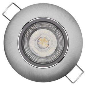 LED Ugradna svjetiljka EXCLUSIVE 1xLED/5W/230V 3000 K srebrna
