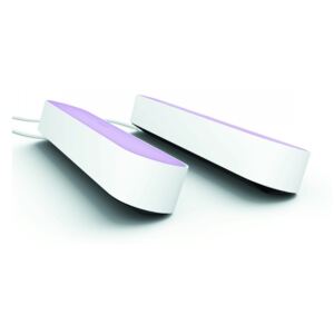 Philips - SET 2x LED RGB Stolna svjetiljka za prigušivanje HUE AMBIANCE LED/6W/230V bijela
