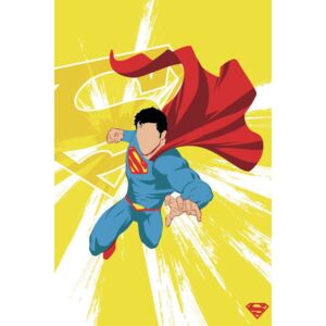 Superman - Power Yellow, (85 x 128 cm)